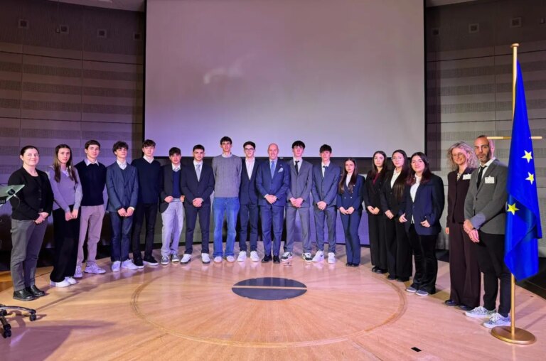 Studenti liguri a Bruxelles